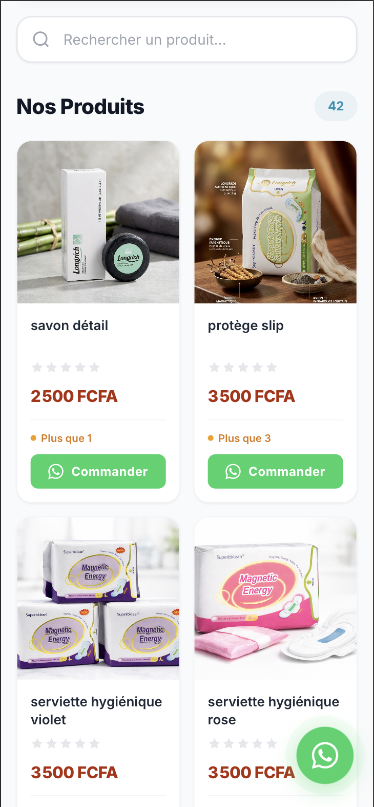 Catalogue en ligne partageable Next Sales avec URL next-sales.pro